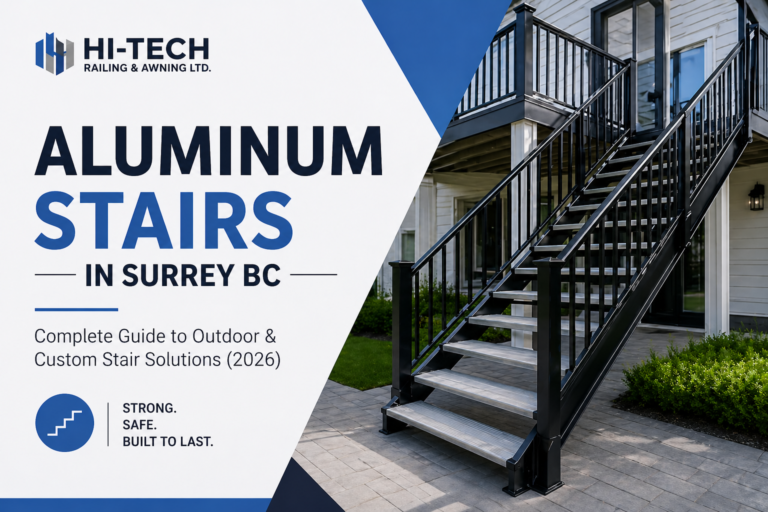 aluminum stairs surrey bc