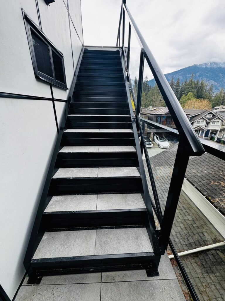 aluminum stairs surrey bc