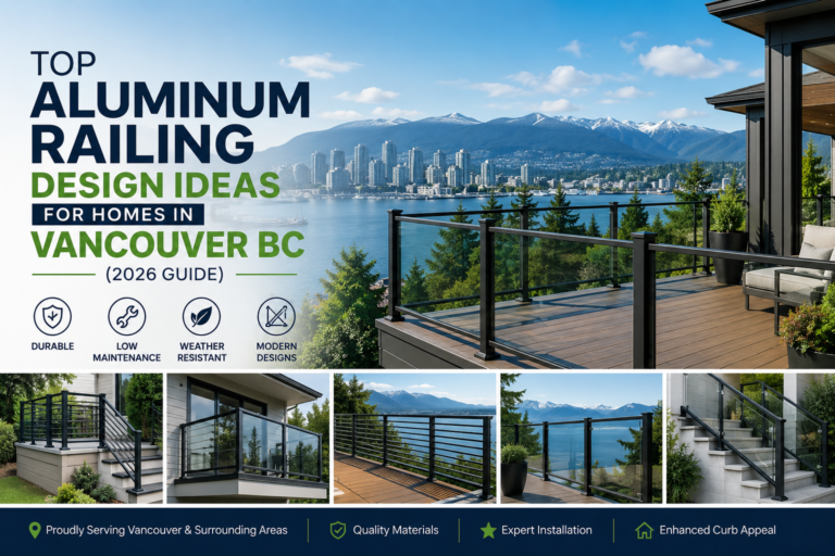 aluminum railing ideas Vancouver BC