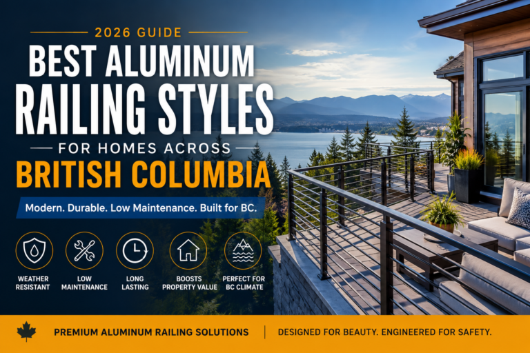 aluminum railings British Columbia