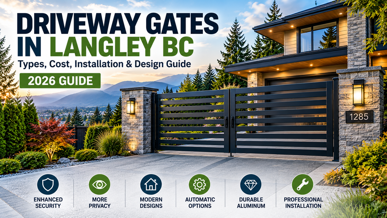driveway gates Langley